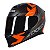 Capacete Axxis Eagle Diagon Matt Black Orange - Imagem 8