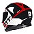 Capacete MT Thunder3 Ray Black-White - Imagem 3