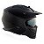 Capacete Norisk Darth Monocolor Matte Black Fosco - Imagem 6