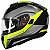 Capacete Articulado Mt Sv Atom Tarmac Gloss Black Yellow - Imagem 2