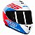 Capacete Axxis Draken Z96 White Red Blue - Imagem 6