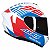 Capacete Axxis Draken Z96 White Red Blue - Imagem 1