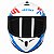 Capacete Axxis Draken Z96 White Red Blue - Imagem 7