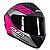 Capacete Axxis Draken Z96 Matt Black Pink - Imagem 6