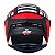 Capacete Axxis Draken Z96 Matt Black Red - Imagem 2