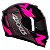 Capacete Axxis Eagle Diagon Black Pink - Imagem 1
