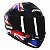 Capacete Axxis Draken Uk Gloss Black/ Red/ Blue - Imagem 6