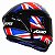 Capacete Axxis Draken Uk Gloss Black/ Red/ Blue - Imagem 5