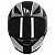 Capacete Mt Revenge Binomy Matt Black White - Imagem 7