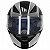 Capacete Mt Revenge Binomy Matt Black White - Imagem 8