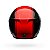 Capacete Bell Articulado Srt Modular Ribbon Black Red (Com viseira Solar) - Imagem 4