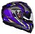 Capacete Articulado Mt Sv Atom Hybrid Purple (com viseira solar) - Imagem 8