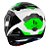 Capacete Articulado Mt Sv Atom Hybrid Green Fluor (com viseira solar) - Imagem 6