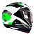 Capacete Articulado Mt Sv Atom Hybrid Green Fluor (com viseira solar) - Imagem 8