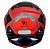 Capacete Articulado Mt Sv Atom Hybrid Matt Red (com viseira solar) - Imagem 4