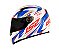 Capacete Ls2 Ff358 Draze Branco e Azul - Imagem 4