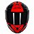 COMBO - Capacete Axxis Draken Dekers Gloss Red Black + Viseira Fume - Imagem 4