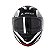 Capacete Ls2 FF320 Stream Crown Branco e Vermelho (C/ Viseira Solar) - Imagem 2