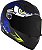 Capacete Ls2 FF358 Tribal Preto Fosco e Azul - Imagem 6