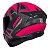 Capacete Axxis Draken Dekers Matt Black Pink - Imagem 4