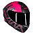 Capacete Axxis Draken Dekers Matt Black Pink - Imagem 7