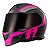 Capacete X11 Revo Pro Surround Rosa (com viseira solar) - Imagem 1