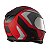 Capacete X11 Revo Pro Surround Vermelho (com viseira solar) - Imagem 2