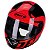 Capacete Peels SPIKE New Ghost Preto e Vermelho - Imagem 4