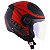 Capacete Norisk Orion City Vermelho Fosco - Imagem 1