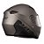 Capacete X11 Trust Solides Cinza Chumbo Fosco - Imagem 2