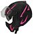 Capacete Peels Mirage Storm Preto Fosco com Rosa - Imagem 4