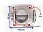 Corpo De Borboleta Tbi Base Quadrada De 55 mm Para Coletor Vw Voyage Gm Opala Chevette - Imagem 8