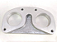 Base / Flange Para Weber 40 E 44 Para Opala 4 E 6 Cilindros - Imagem 1