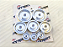 Kit Selos Bloco Do Motor Opala Caravan A10 C10 4 e 6cc Alumínio 8 Peças - Imagem 3