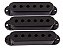 CAPA DE CAPTADOR SINGLE 50mm PRETO - KIT C/ 3 - Imagem 1