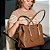 Bolsa Feminina - Alça de ombro - Duo color - Natural - Chenson 3484389 - Imagem 10