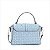 Bolsa feminina - Alça de mão - Monograma Cristal - Azul - Chenson 3484194 - Imagem 3