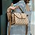 Bolsa feminina - Alça de mão - Monograma Cristal - Off White - Chenson 3484194 - Imagem 5
