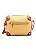 Bolsa feminina alça transversal - Textura Delicada - Amarelo - Chenson 3484671 - Imagem 4