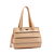 Bolsa feminina alça de ombro - Mix Colors - Bege - Chenson 3484659 - Imagem 1