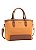 Bolsa feminina - Alça de mão - Microfibra - Amarelo - Chenson 3184596 - Imagem 1
