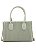 Bolsa feminina - Alça de mão - Textura Soft - Verde - Chenson 3484740 - Imagem 4