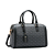 Bolsa feminina Baú - Alça de mão - Monograma Elegance - Preto - Chenson 3484758 - Imagem 1