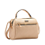 Bolsa feminina Baú - Alça de mão - Tresse Clássico - Bege - Chenson 3484657 - Imagem 1