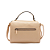 Bolsa feminina Baú - Alça de mão - Tresse Clássico - Bege - Chenson 3484657 - Imagem 3