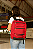 Mochila Versátil Executiva Viagem Impermeável - Republic Vix - Vermelho - 8732212 - Imagem 5