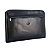 Pasta envelope com zíper em Couro Toscana - Bennesh 9178 - Preto - Imagem 1