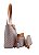 Bolsa Feminina Chenson Original - Alça de ombro - Elegance Luxo Kit 3 peças - Bege - 3485081 - Imagem 3
