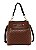 Bolsa Feminina Chenson Original - Luxury Monograma Saco - Alça Tiracolo - Café 3485047 - Imagem 4