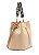 Bolsa Feminina Chenson Original - Luxury Monograma Saco - Alça Tiracolo - Bege 3485047 - Imagem 3